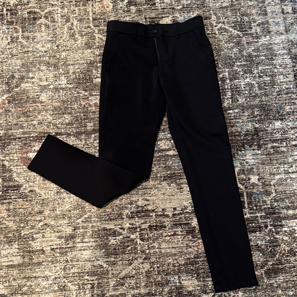 Elegant Black Men's Dress Pants